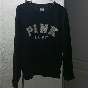VS PINK black sweater